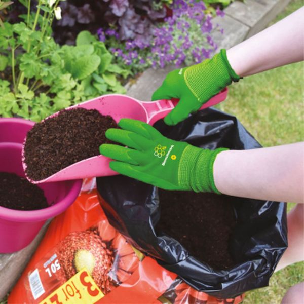 Benchmark Kids Green Glove Medium